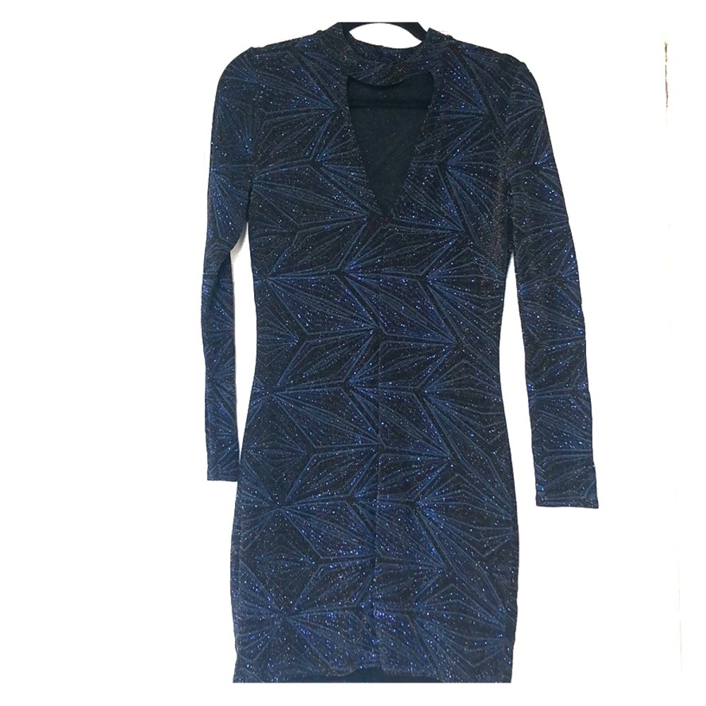 Sparkle in black & blue